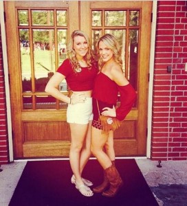 Erica Kinsman (on the left) apparently is the one accusing Jameis Winston of rape.