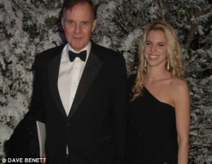 Alexandra Aitken with her father