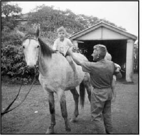 Alf Booth, Luke Ford at age 3